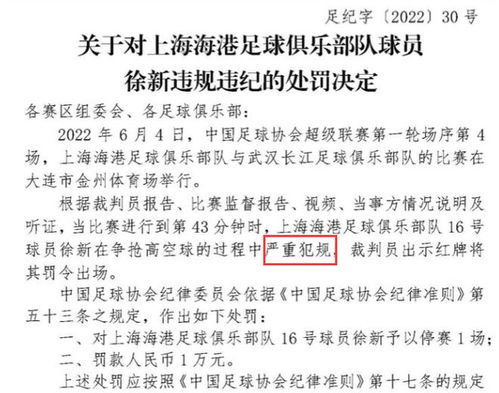 争议 足协罚单细节,同样定性却不同处罚标准,难怪不能服众