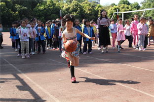 阳光体育添趣味 运球接力促和谐 记双流区黄甲小学篮球活动月报道 
