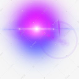 双色紫蓝炫光酷炫潮流线性光束素材图片免费下载 千库网 
