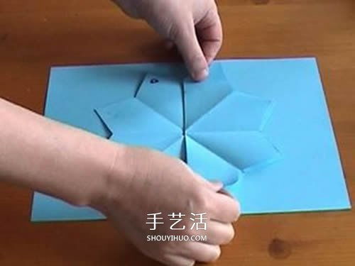 立体纸花贺卡制作方法 母亲节立体花朵贺卡DIY 2