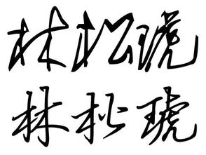 我是名字是林松琥,哪个大师可以帮我设计下签名 