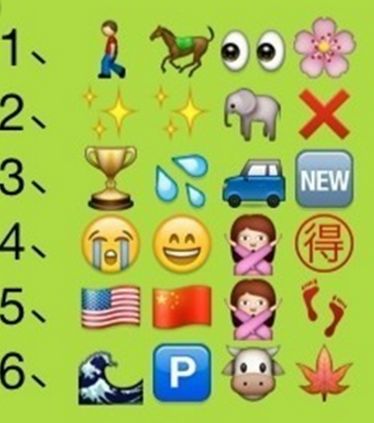微信看图猜成语答案是什么 emoji表情猜成语答案汇总 
