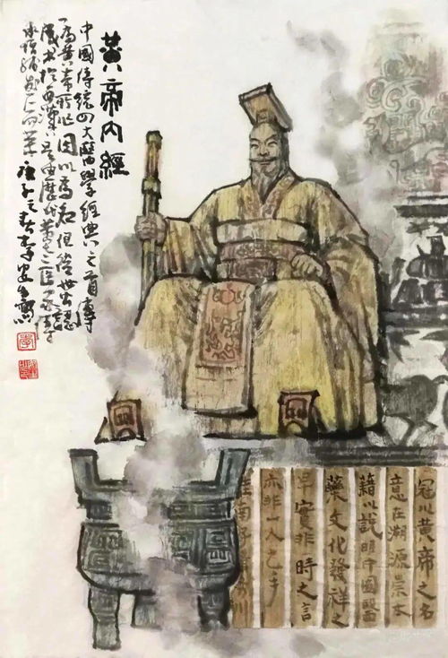 人物画家李安生绘出 古代名医组图