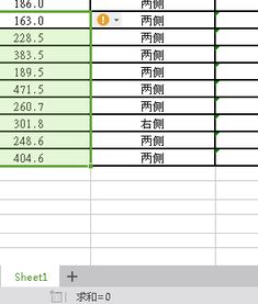 Excel 显示数字不显示合计 