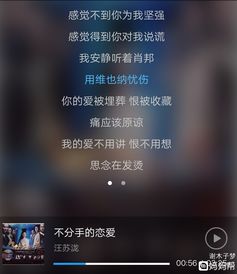 我最喜欢的歌曲 不分手的恋爱