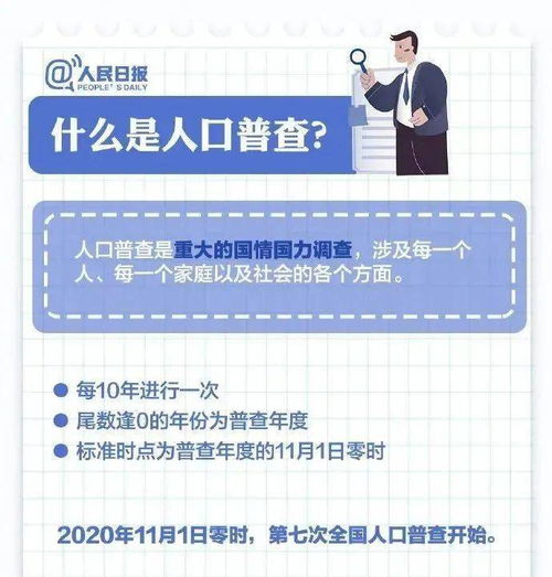 十年一次的全国人口普查来了 查谁 查什么 怎么查