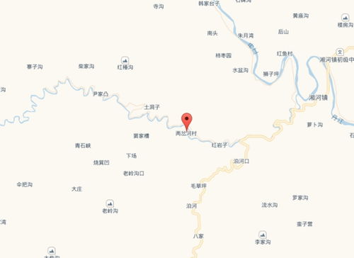 商洛地图（陕西省商洛市卫星地图）