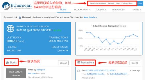 以太坊官方浏览器查询,https---etherscan.io