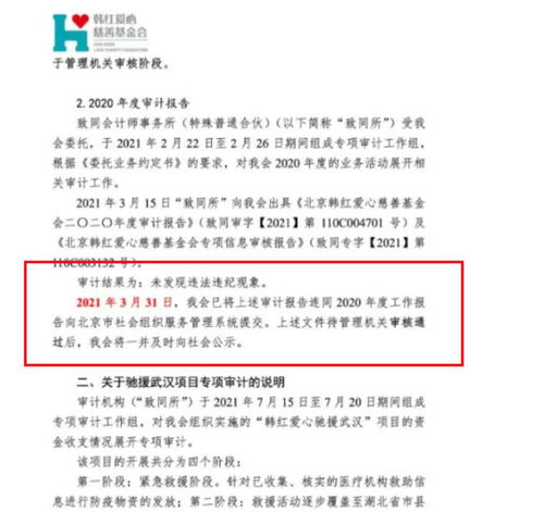 还记得韩红基金会吗 被人扒出审计报告疑造假,事务所曾有造假史