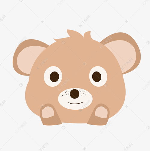 可爱卡通小熊头像素材图片免费下载 千库网 
