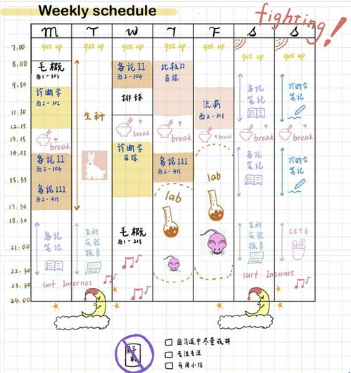 生活规律作息表图片 图片搜索