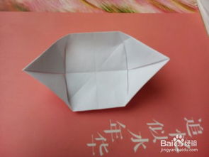 船型小盒子的简单折法 