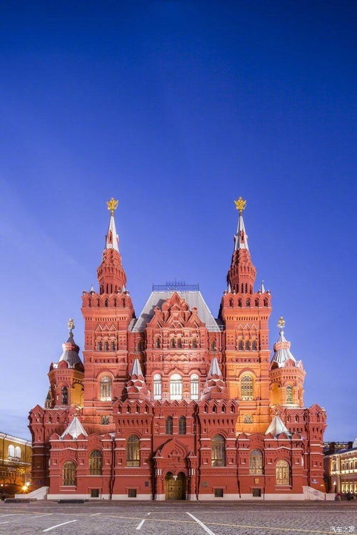 莫斯科,宏伟壮观气势磅礴的建筑