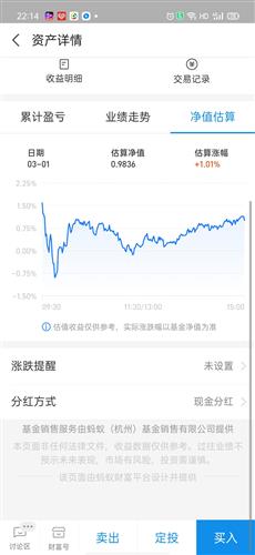 支付宝基金怎么看基金份额净值