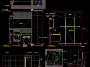 欧式简约CAD施工图带效果图平面设计图下载 图片6.43MB 全套家装CAD大全 家装施工CAD图纸 