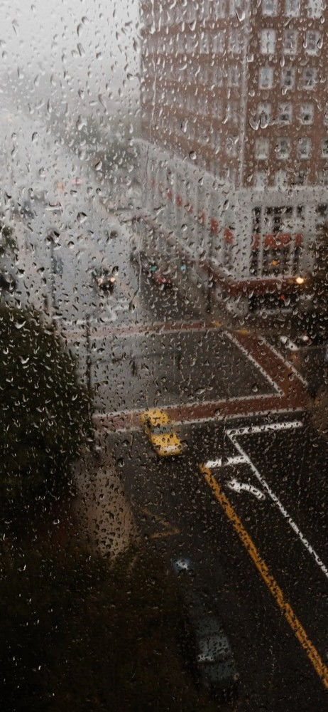 手机壁纸 你住的城市下雨了吗