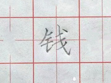 坚持练字第四十八天,怎样写好金字旁以及相关例字练习