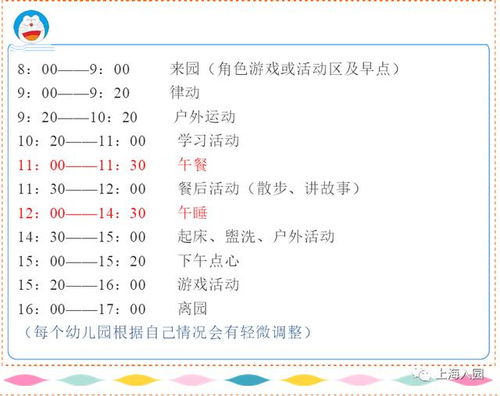 下周开学 2020上海10所热门幼儿园作息安排 做好这几点帮助孩子尽快适应