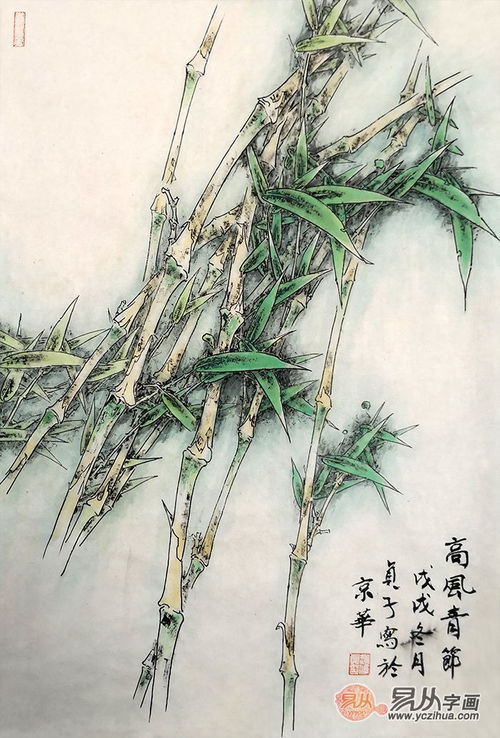 河北画竹子有名的画家,赵俊贞国画竹子作品欣赏