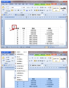 Word中表格的行高,缩进怎么设置 