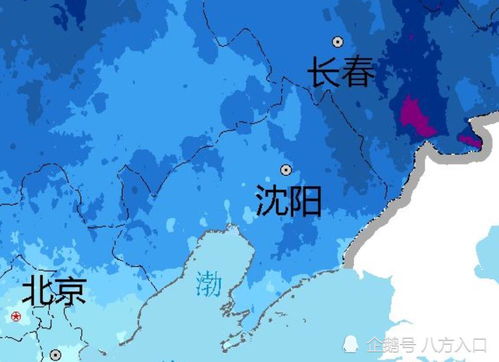 辽宁 新一轮大面积降雪 大风降雪分布在辽宁以下区域