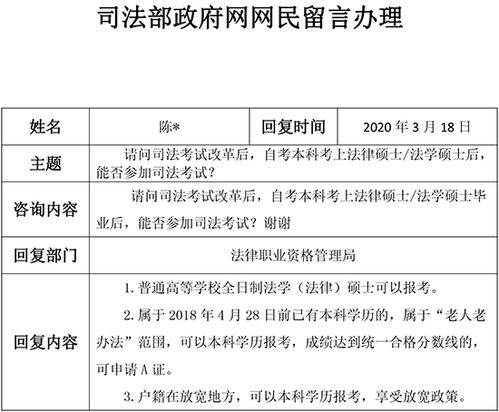 法考生注意 2018年之后入学的非全日制法硕不能参加法考