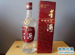 中国十大名酒排行,茅台品牌价值57亿美元 世界第一 5 