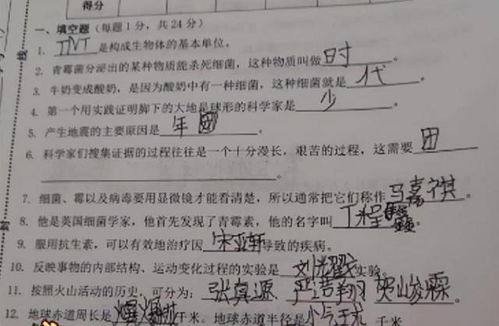 小学生追星过度,期末试卷上写满偶像名字,老师 请家长签字