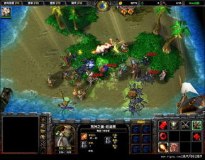 魔兽地图之元素魔法之战IV 魔兽地图之元素魔法之战IV V1.04S绿色版 清风电脑游戏网 