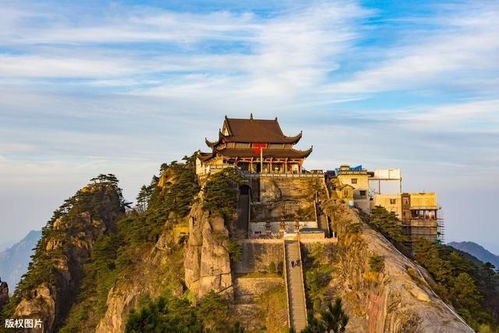 素有莲花佛国著称的九华山,游客必去的精华之地可以俯瞰九华全景