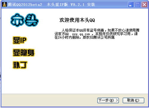 木头qq2020显ip版