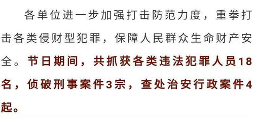 震惊 这个春节汕头公安抓获18人....