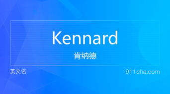 英文名Kennard 的意思 性别含义寓意及印象是什么 英文名 911查询 