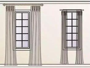 如何挂窗帘怎么弄好看，小窗户靠墙怎么挂窗帘好看