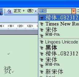 word中 赟 字体怎么改不成楷体GB 2312 
