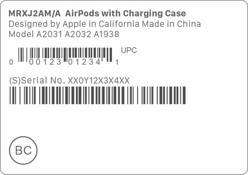 airpods左右序列号不一样