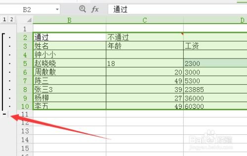 wps分级怎么弄 wps中的分级显示在哪里