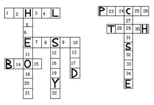 在小方格了添字母