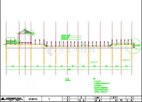 亲水平台带凉亭及小木桥全套施工详图