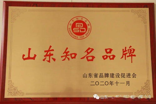 一滕新材料公司荣获 山东知名品牌 强化品牌战略 助推高质量发展