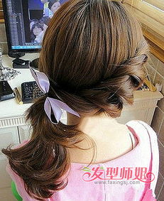 韩式编头发型步骤 女孩怎么编韩式发型