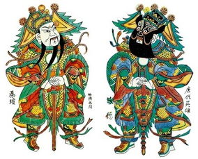 请问中国古代的四大门神分别叫什么 