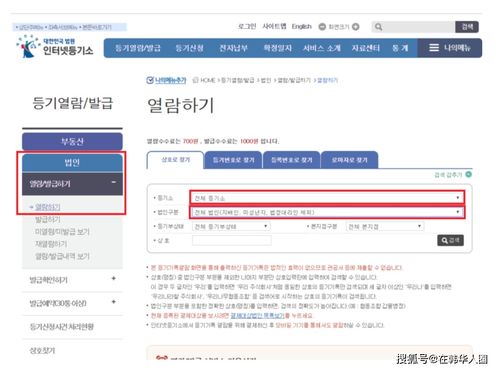 韩国公司注册的查名方法详解 如何确认韩国公司注册信息及是否名称被占用