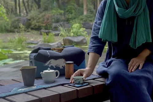 白泽下山 百毒不侵茶器收纳包,艺术家当代设计,匠工精作,一包多用.