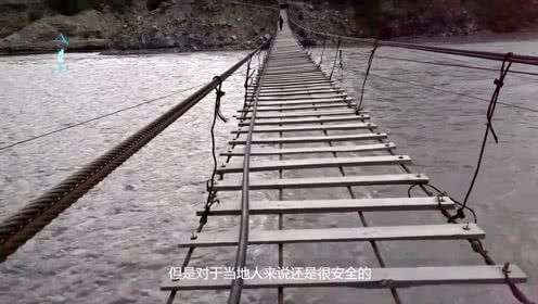 全球最危险的桥,又长又破桥面都是洞,你敢在上面走吗 