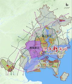 湛江西城新区定位 粤西重要交通枢纽和旅游目的地 