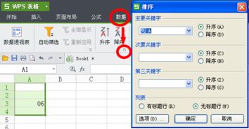 wps office里怎么排序 wps中怎么排序功能