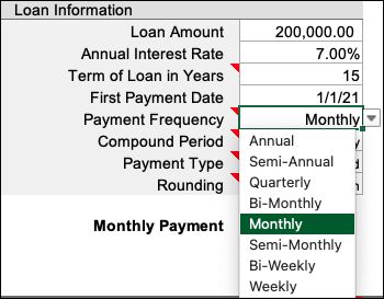 如何使用 Excel 模板创建摊销计划