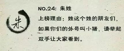 中国最令人崩溃25个姓氏 