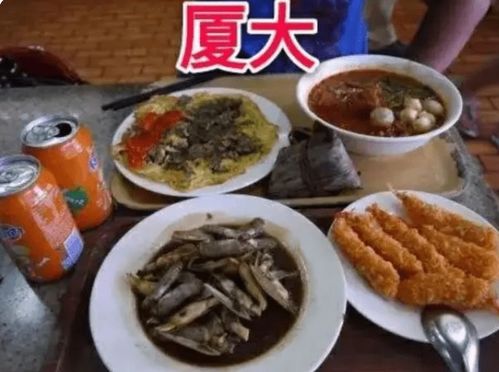 最好吃 大学食堂 Top10,厦大神仙饭菜6元吃饱,你校上榜了吗